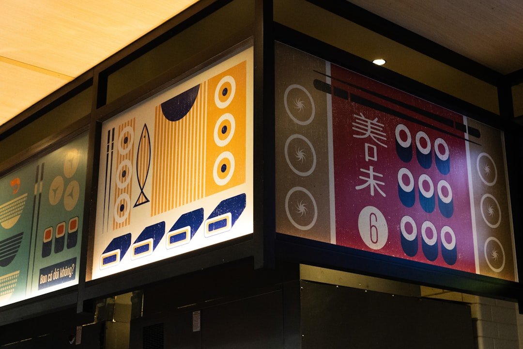 Global currency symbols floating around a small business storefront with international shipping boxes